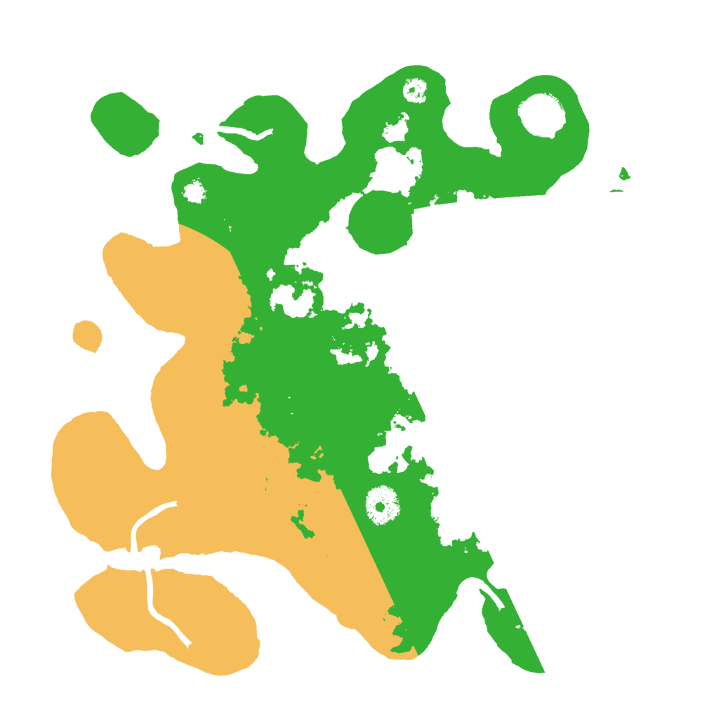 Biome Rust Map: Procedural Map, Size: 3000, Seed: 9864513
