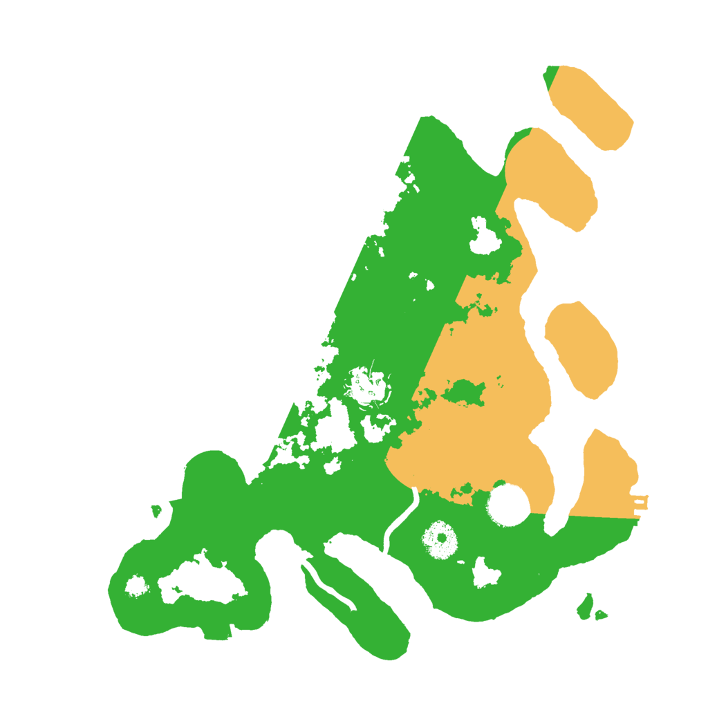 Biome Rust Map: Procedural Map, Size: 3000, Seed: 96824923