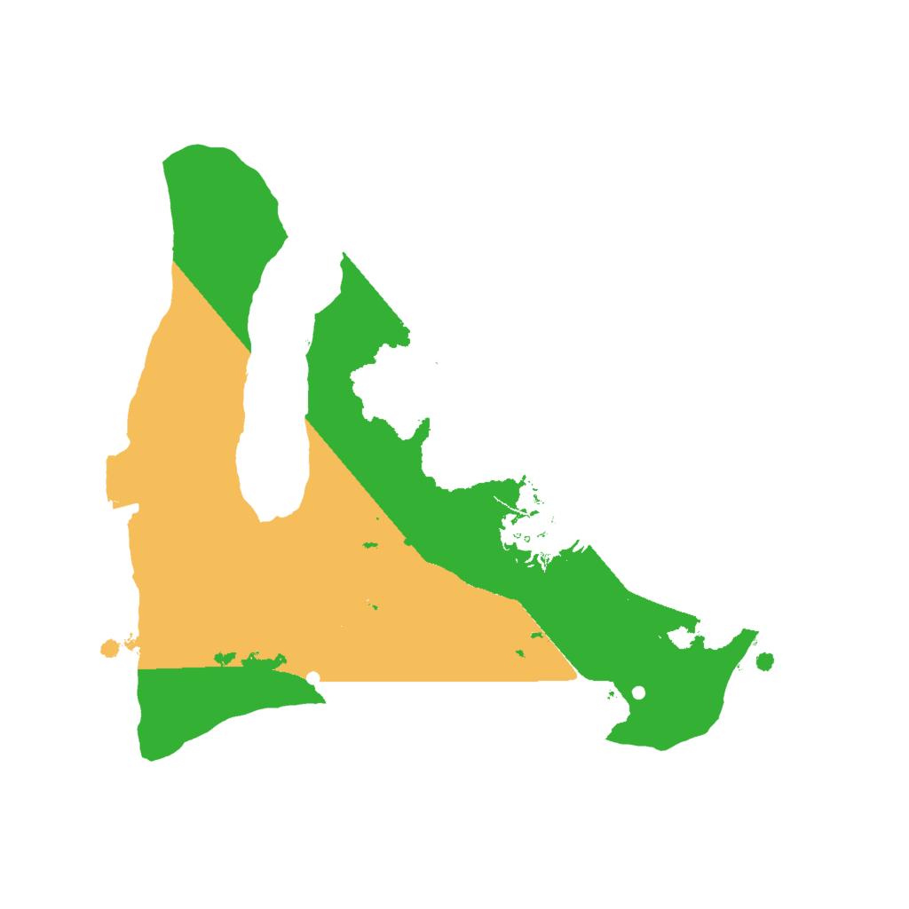 Biome Rust Map: Procedural Map, Size: 2000, Seed: 887566