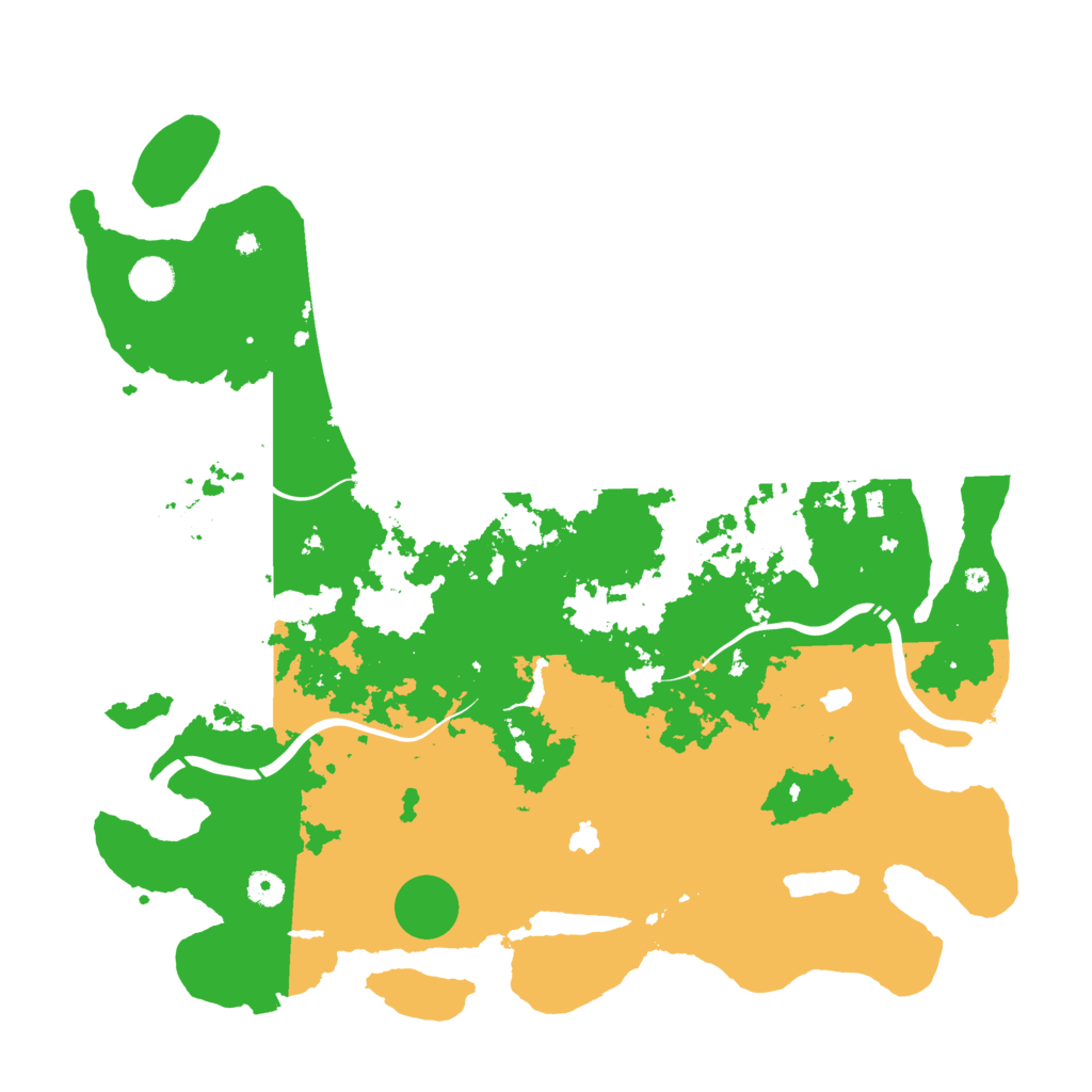 Biome Rust Map: Procedural Map, Size: 4500, Seed: 1541010686