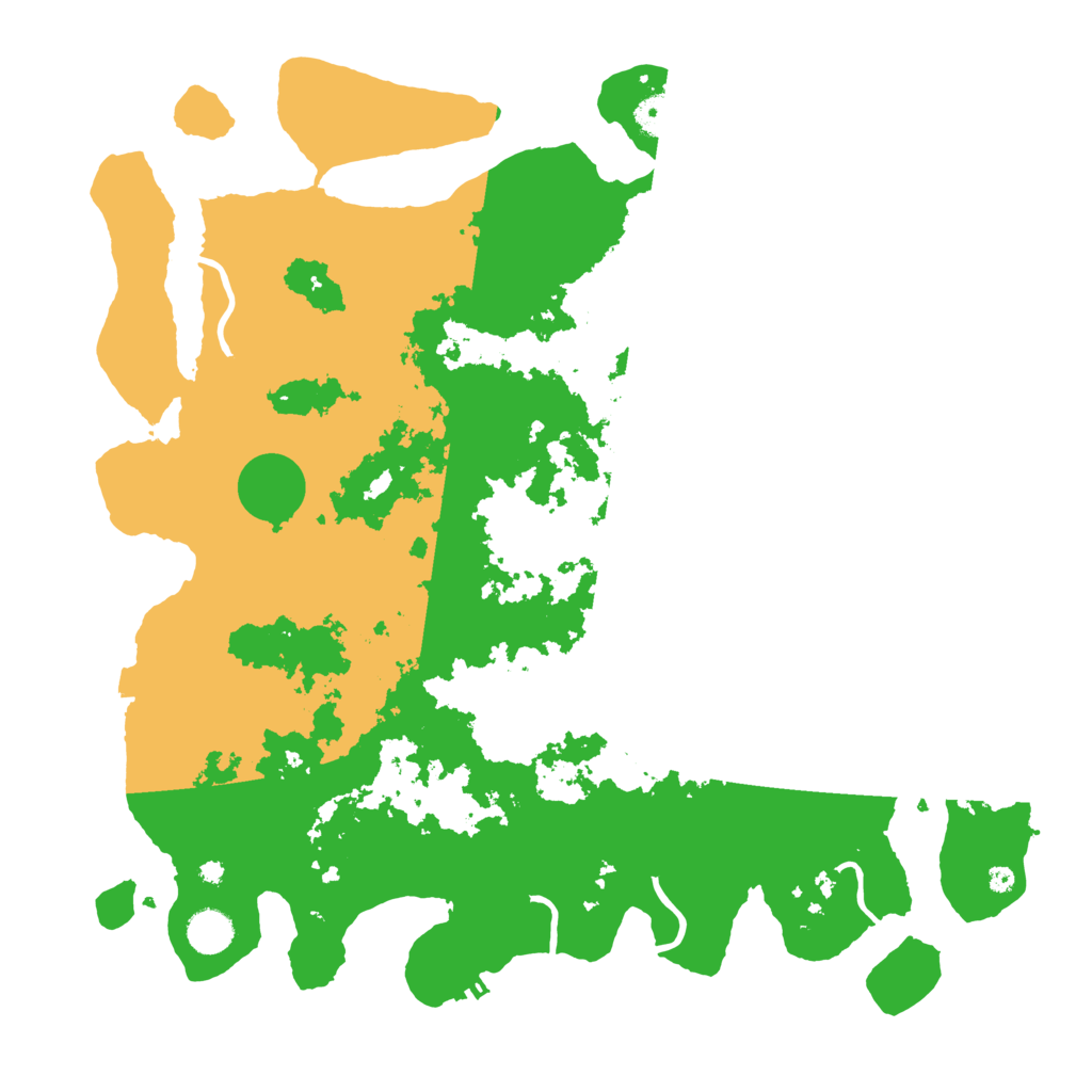 Biome Rust Map: Procedural Map, Size: 4250, Seed: 210324