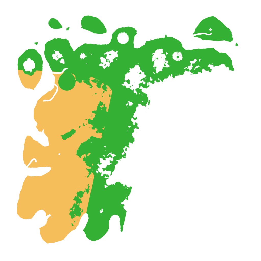 Biome Rust Map: Procedural Map, Size: 4000, Seed: 564439