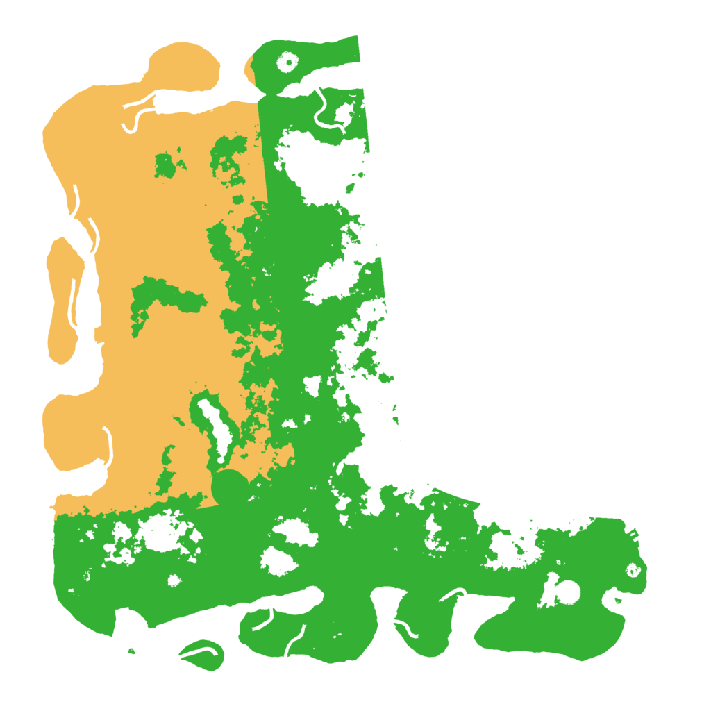 Biome Rust Map: Procedural Map, Size: 5250, Seed: 365214589