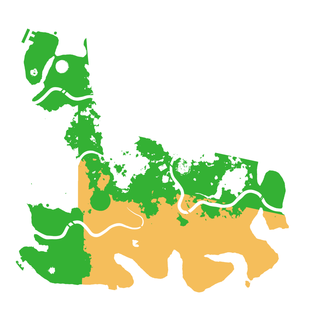 Biome Rust Map: Procedural Map, Size: 4250, Seed: 1318509518