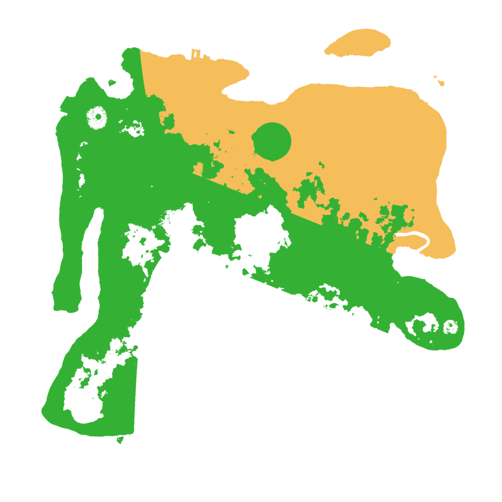 Biome Rust Map: Procedural Map, Size: 3500, Seed: 200196712
