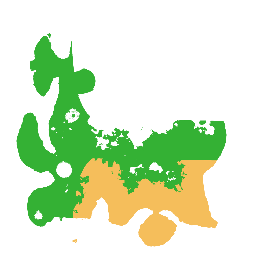 Biome Rust Map: Procedural Map, Size: 3000, Seed: 3798450