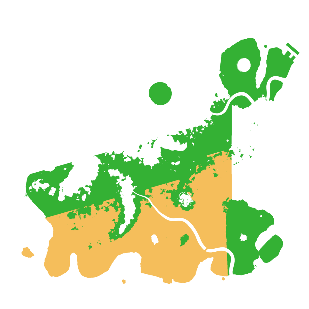 Biome Rust Map: Procedural Map, Size: 4000, Seed: 162325780