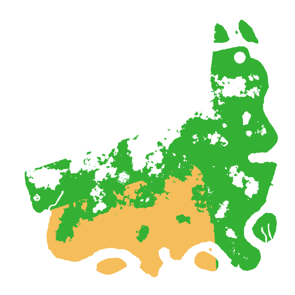 Biome Rust Map: Procedural Map, Size: 4500, Seed: 1243432