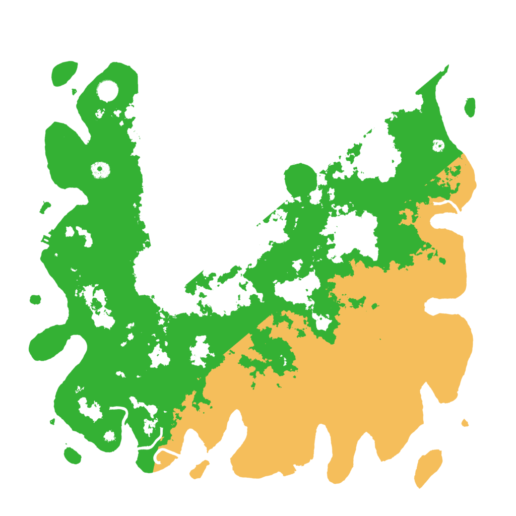 Biome Rust Map: Procedural Map, Size: 4300, Seed: 739