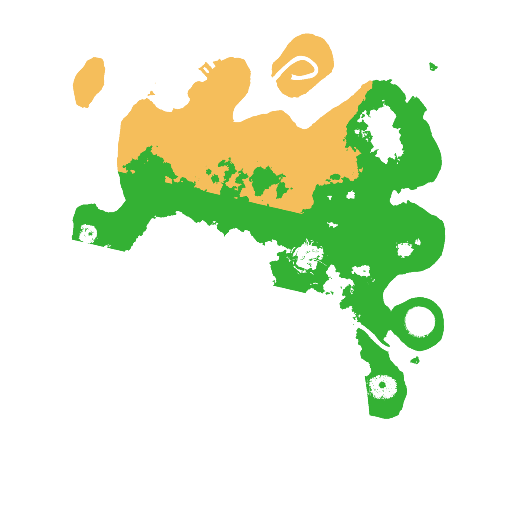 Biome Rust Map: Procedural Map, Size: 3000, Seed: 579813