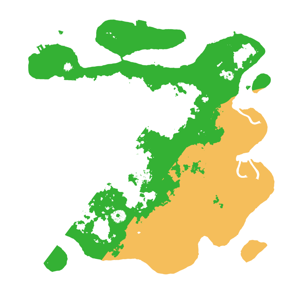 Biome Rust Map: Procedural Map, Size: 3300, Seed: 1061544704