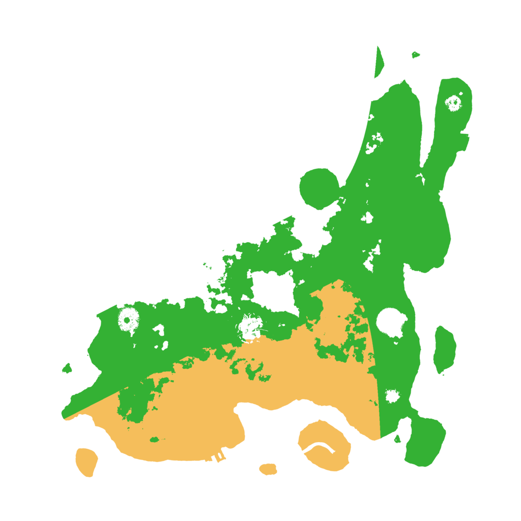 Biome Rust Map: Procedural Map, Size: 3500, Seed: 187542021
