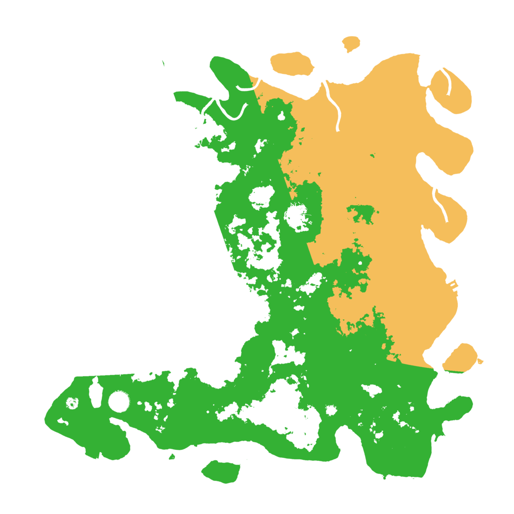 Biome Rust Map: Procedural Map, Size: 4250, Seed: 749446925