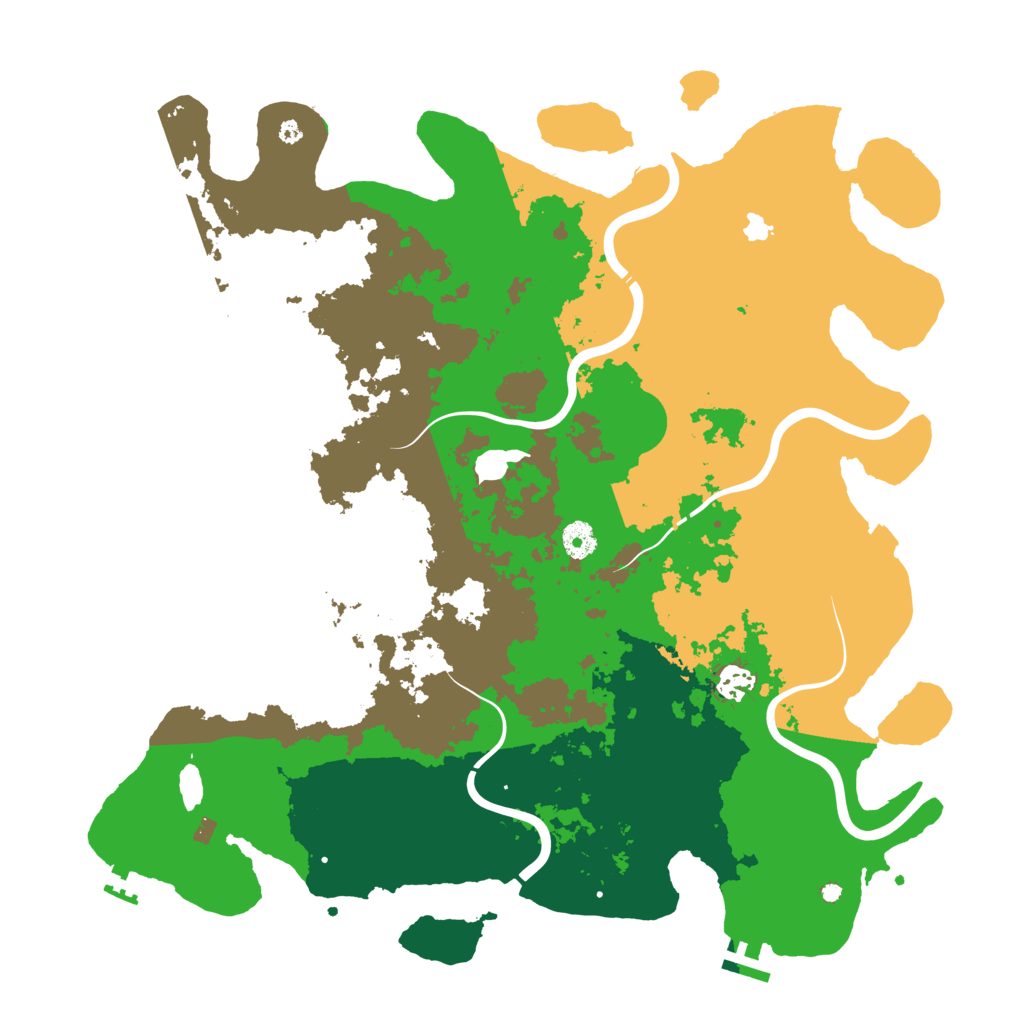 Biome Rust Map: Procedural Map, Size: 4250, Seed: 749446925