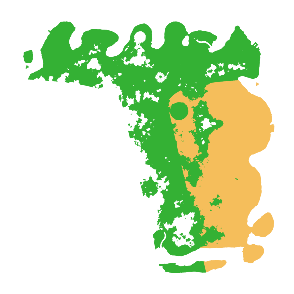 Biome Rust Map: Procedural Map, Size: 4500, Seed: 1279834822