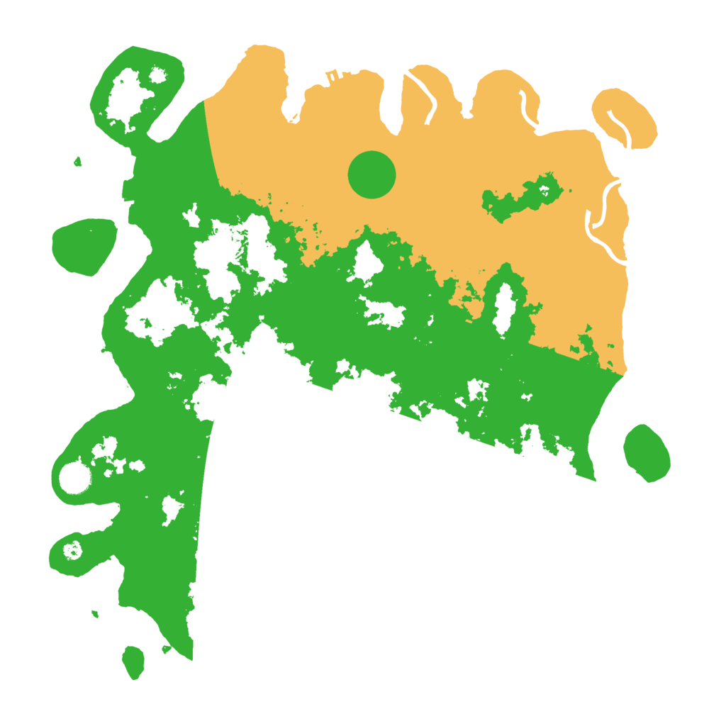Biome Rust Map: Procedural Map, Size: 4000, Seed: 348616415
