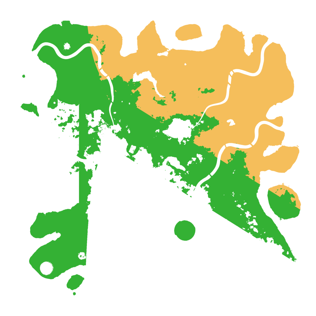 Biome Rust Map: Procedural Map, Size: 4250, Seed: 117552935