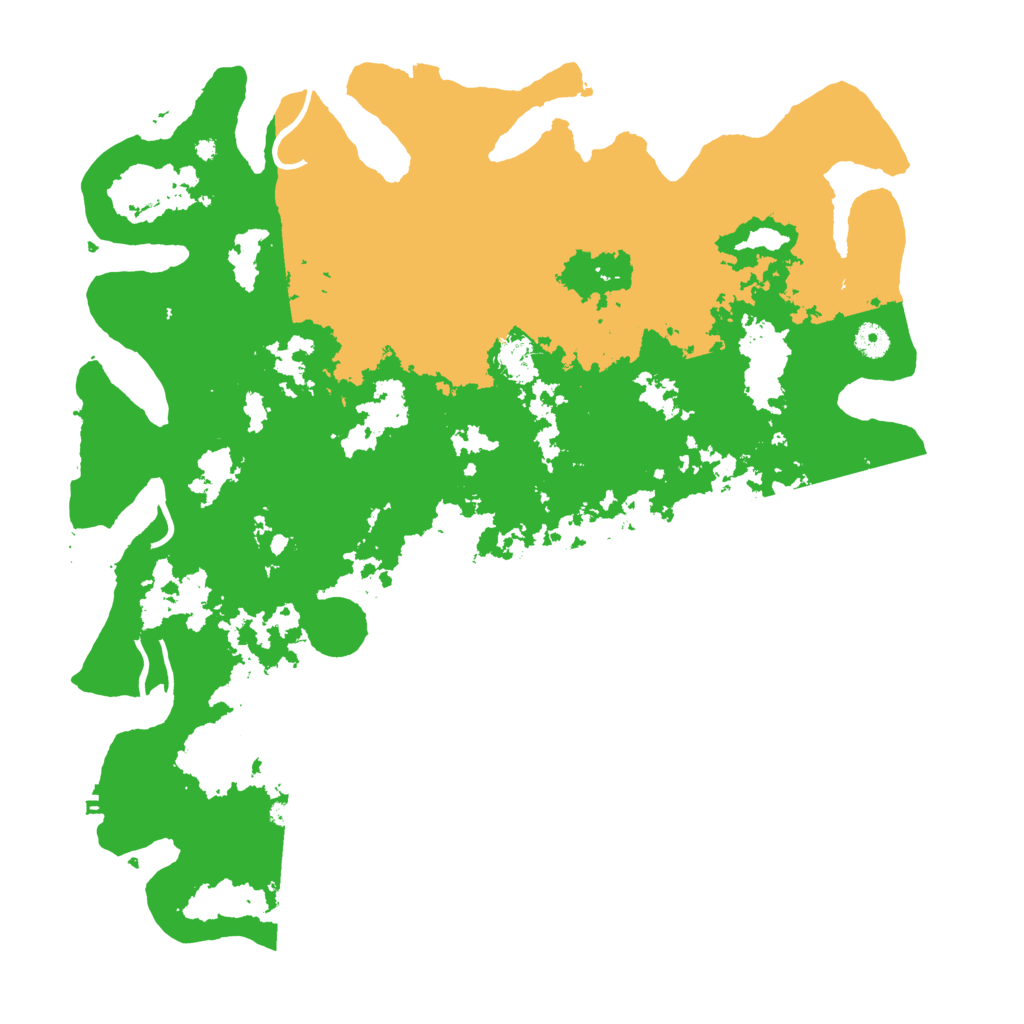 Biome Rust Map: Procedural Map, Size: 4500, Seed: 651235849