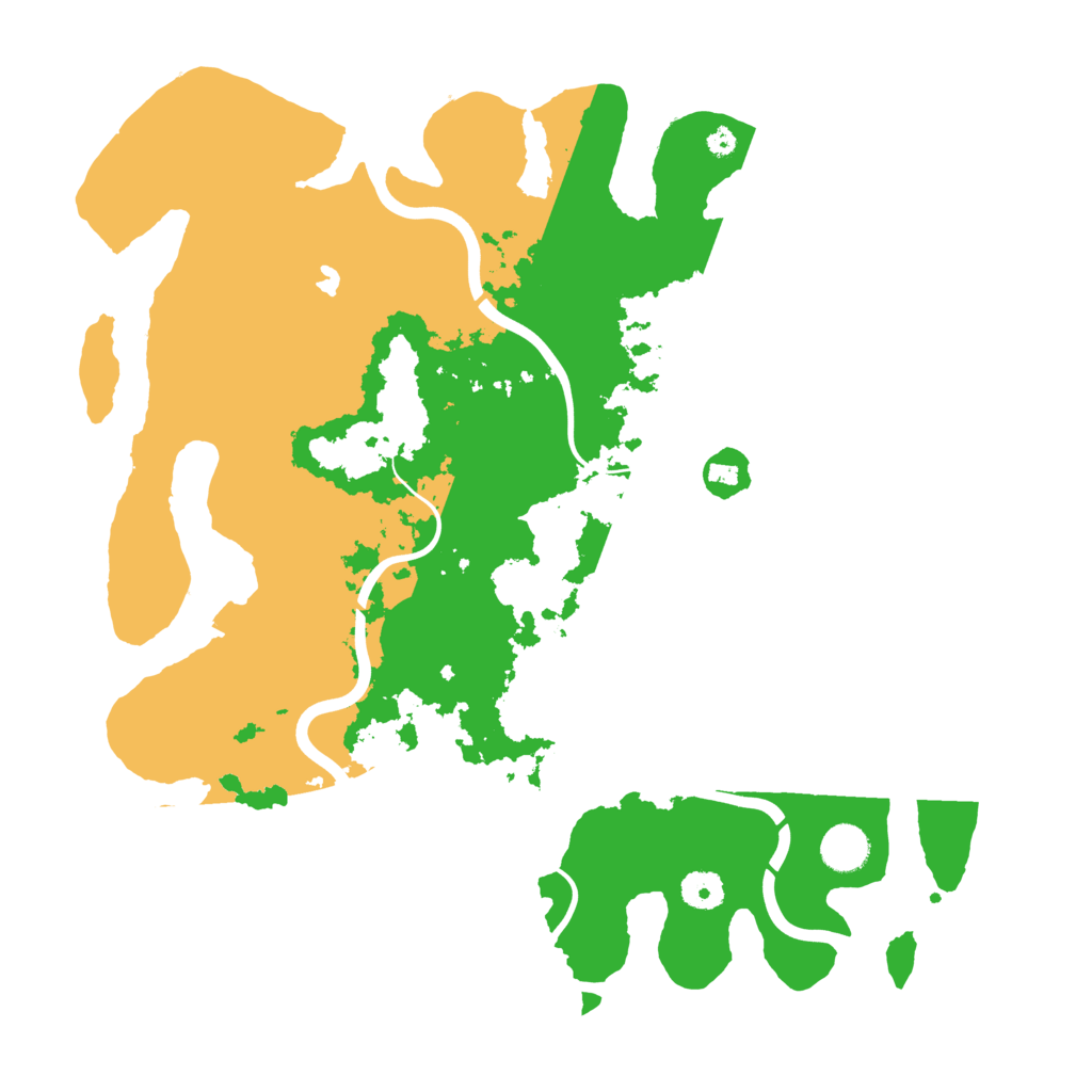 Biome Rust Map: Procedural Map, Size: 4000, Seed: 74672295