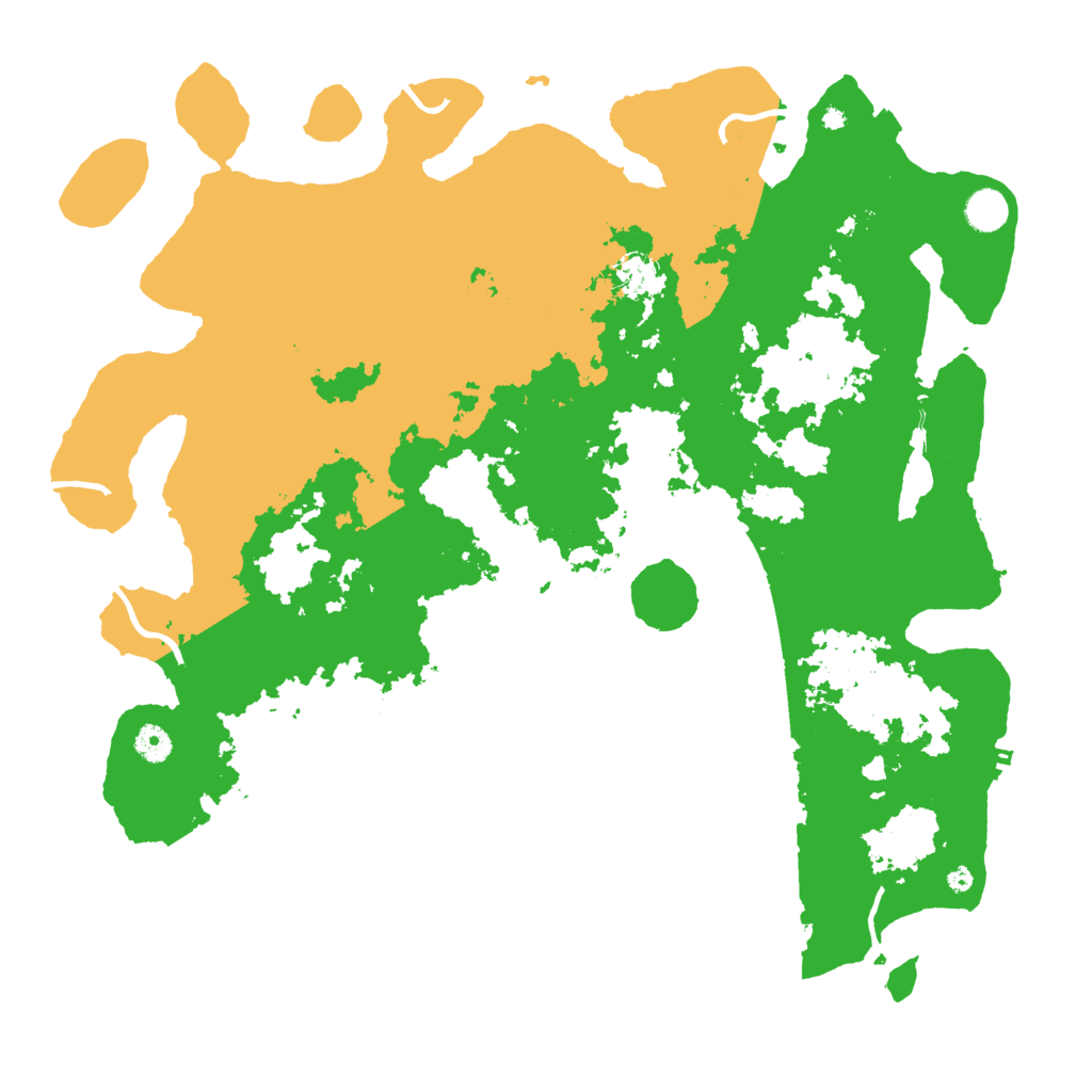 Biome Rust Map: Procedural Map, Size: 4500, Seed: 1012456752
