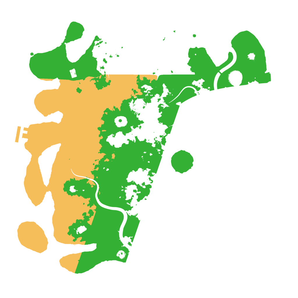 Biome Rust Map: Procedural Map, Size: 3750, Seed: 214512241