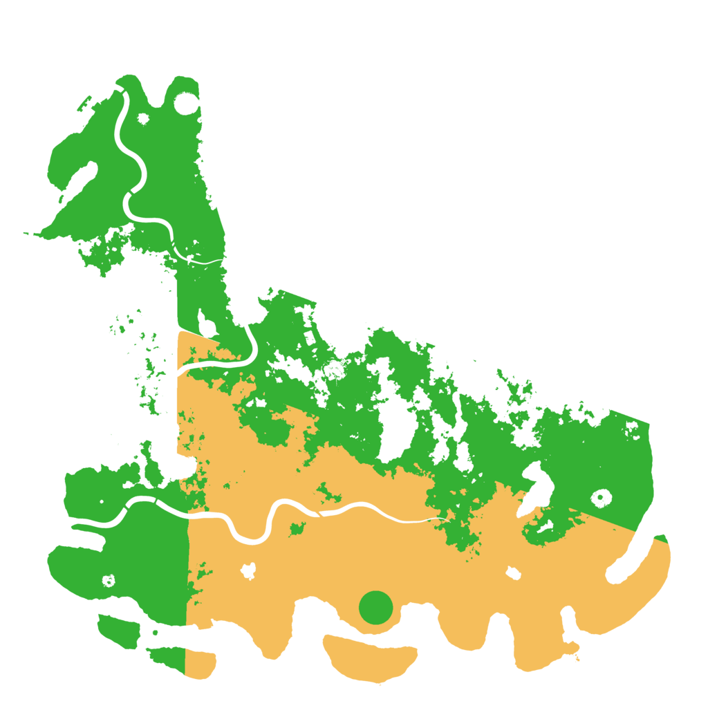Biome Rust Map: Procedural Map, Size: 5500, Seed: 1679466594