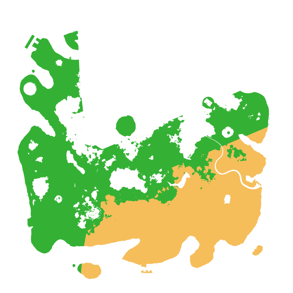 Biome Rust Map: Procedural Map, Size: 4000, Seed: 1180657102