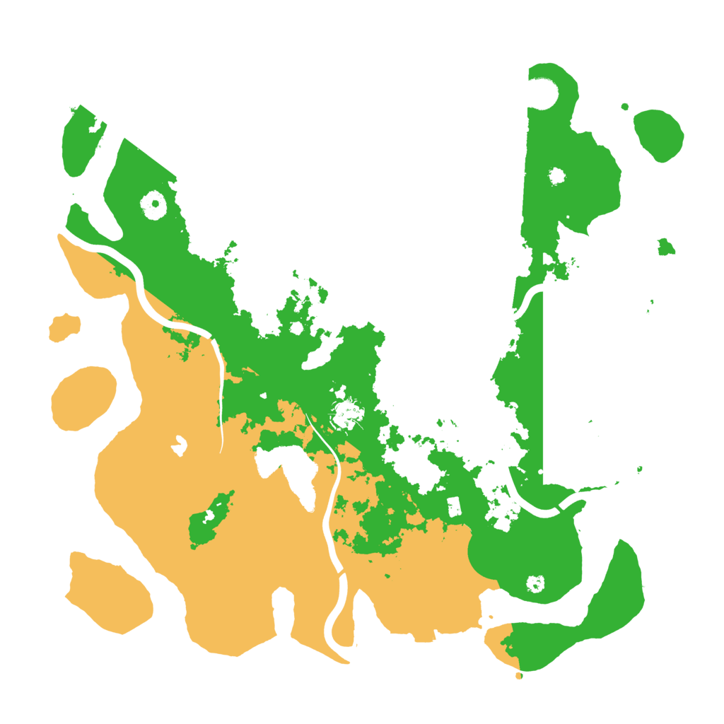 Biome Rust Map: Procedural Map, Size: 4000, Seed: 698610301