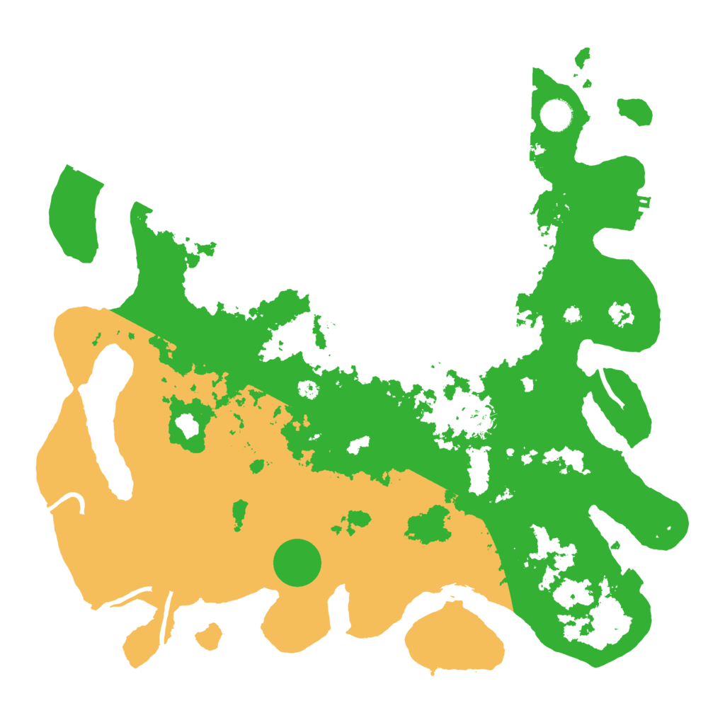 Biome Rust Map: Procedural Map, Size: 4000, Seed: 123968949