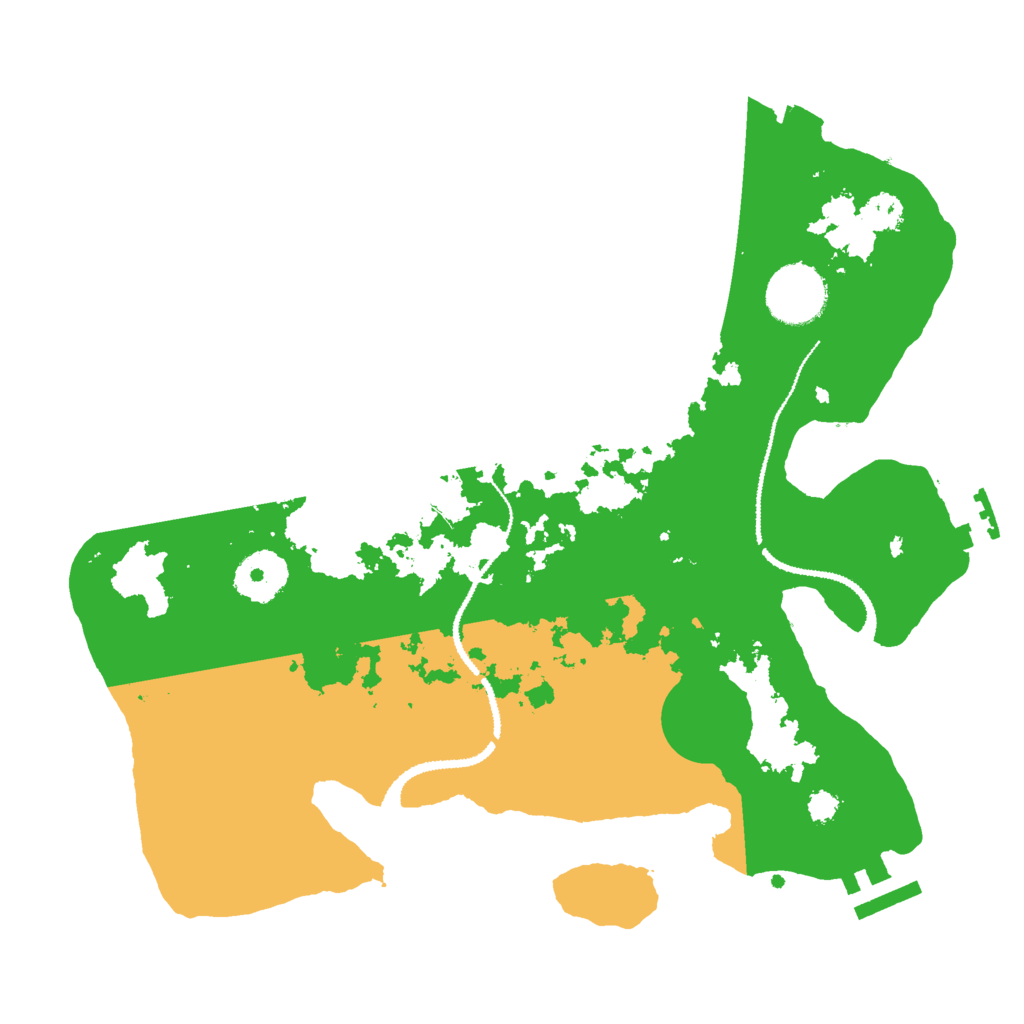 Biome Rust Map: Procedural Map, Size: 3000, Seed: 1761345448