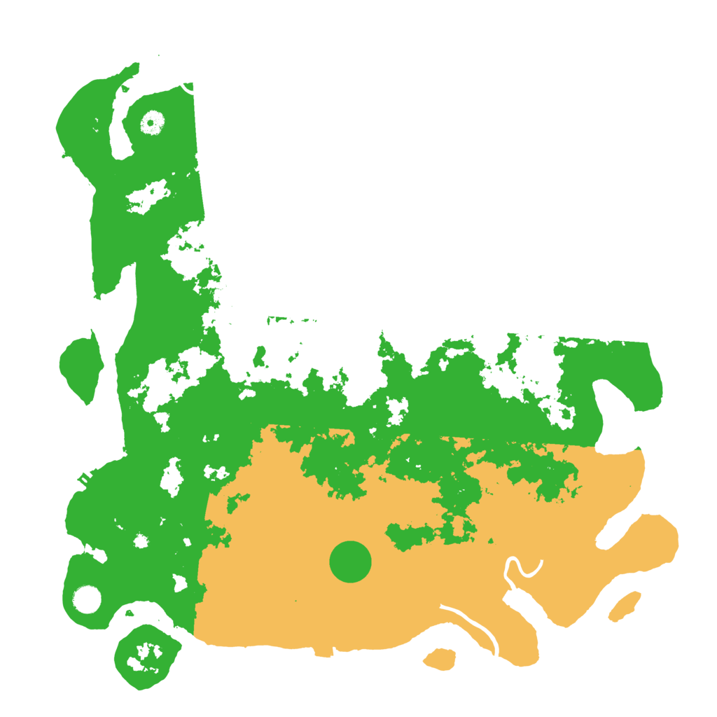 Biome Rust Map: Procedural Map, Size: 4500, Seed: 1696311274