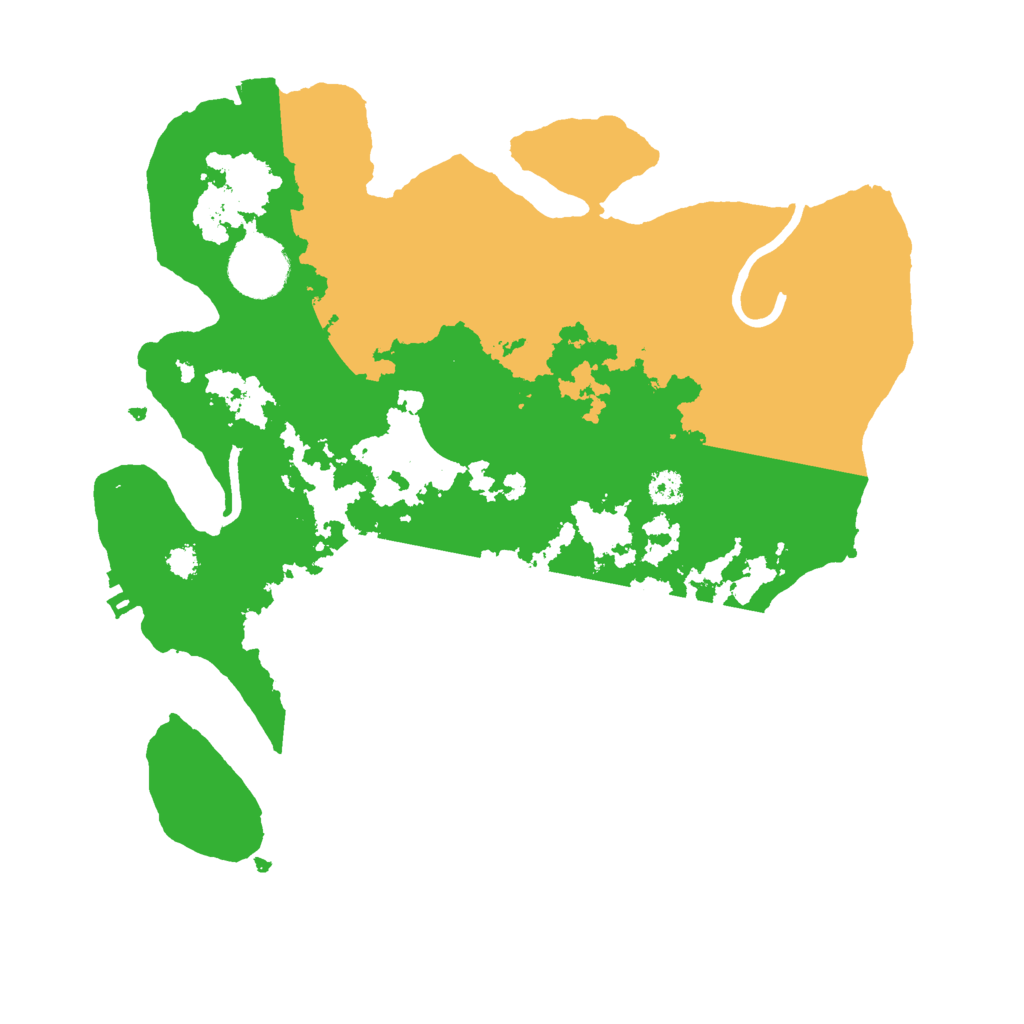 Biome Rust Map: Procedural Map, Size: 3000, Seed: 1963344172