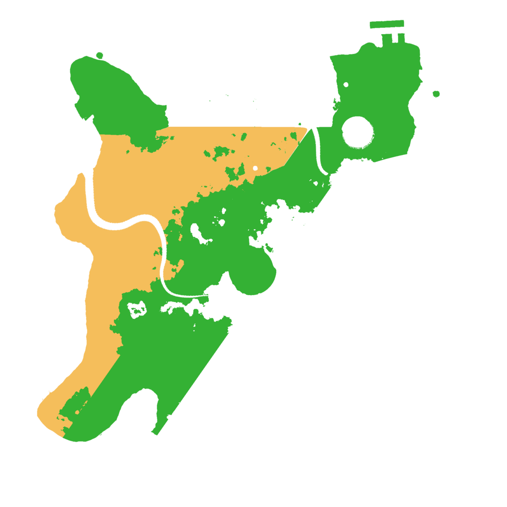 Biome Rust Map: Procedural Map, Size: 3000, Seed: 1335751594