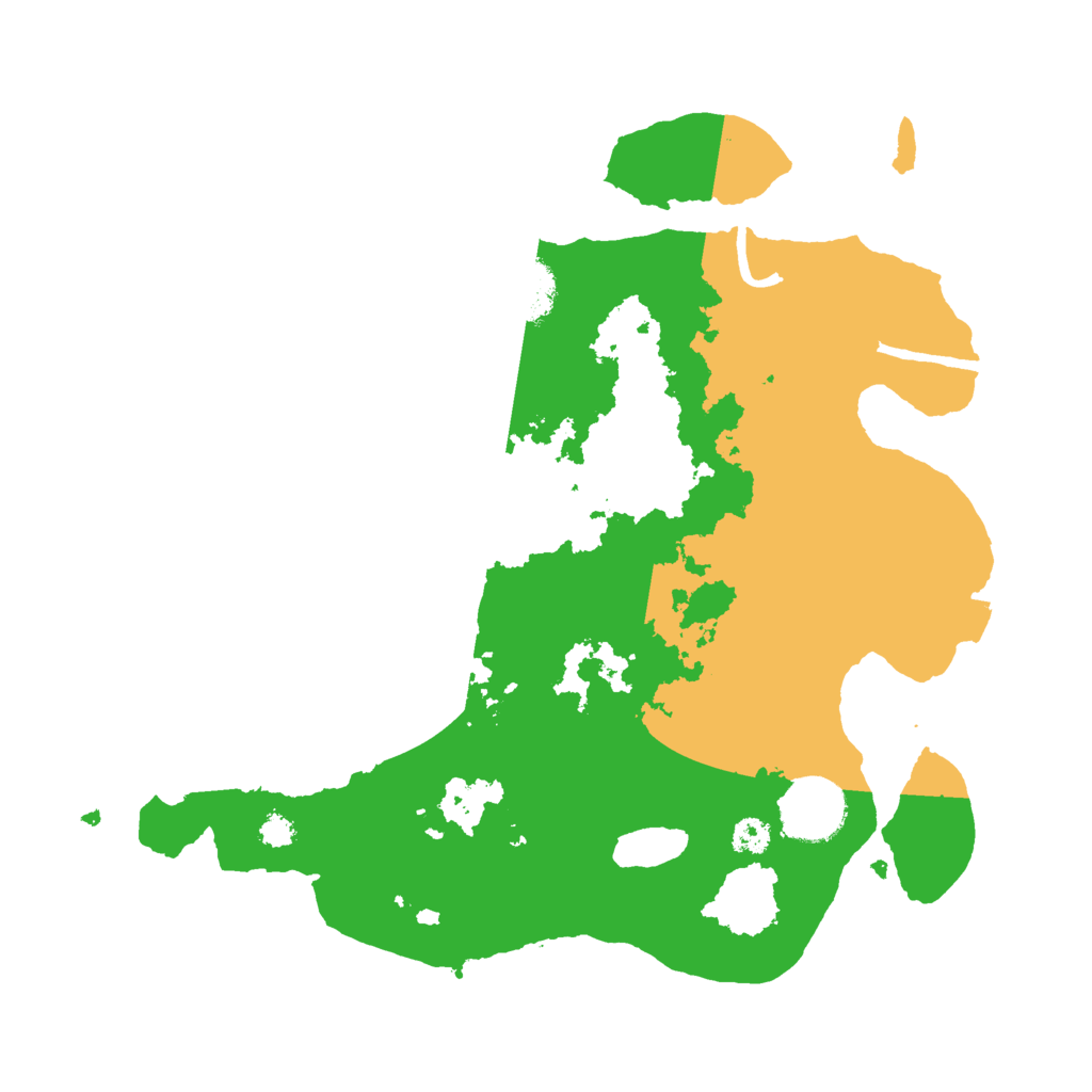 Biome Rust Map: Procedural Map, Size: 3000, Seed: 63624