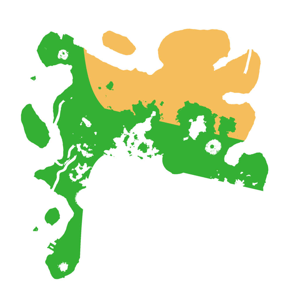 Biome Rust Map: Procedural Map, Size: 3000, Seed: 44662