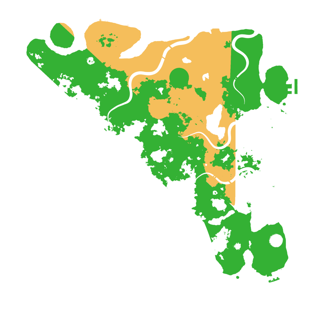 Biome Rust Map: Procedural Map, Size: 4250, Seed: 511332209