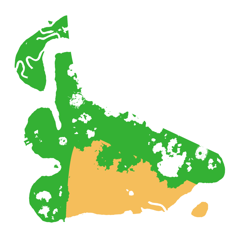 Biome Rust Map: Procedural Map, Size: 3000, Seed: 75721