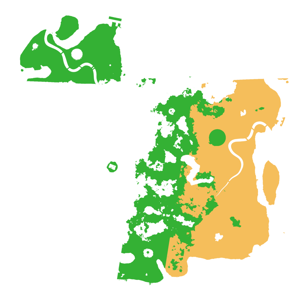 Biome Rust Map: Procedural Map, Size: 4810, Seed: 912661