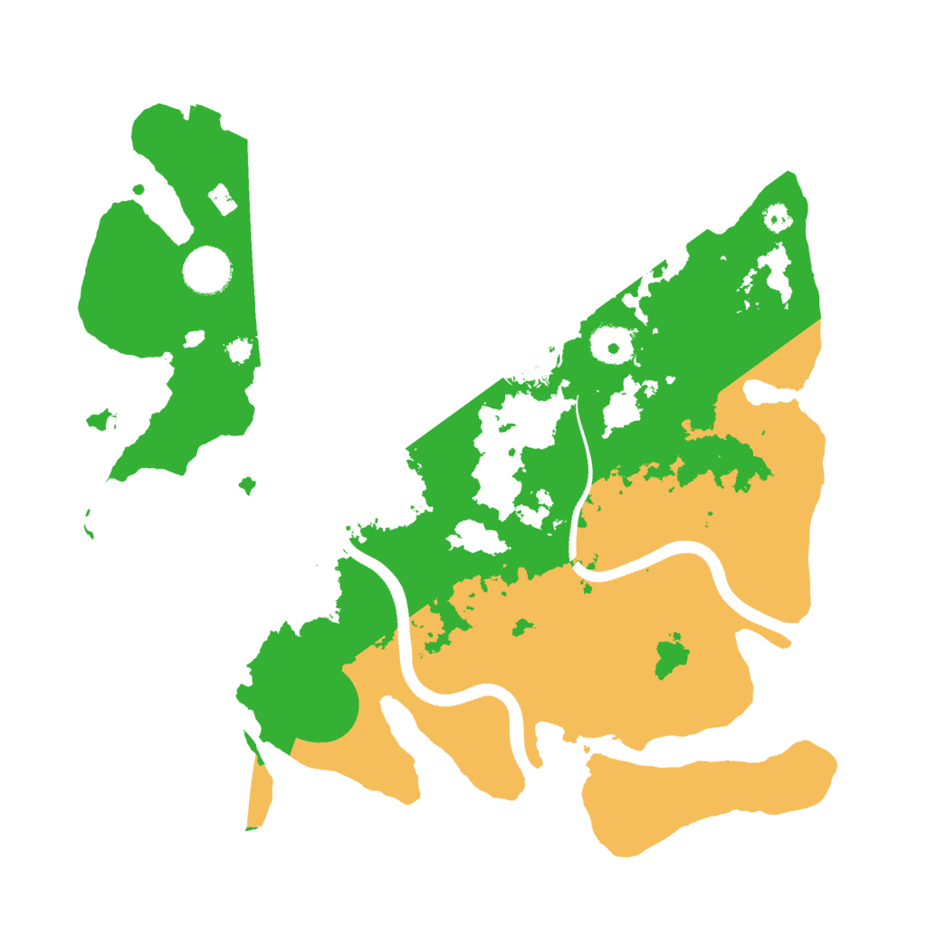 Biome Rust Map: Procedural Map, Size: 3400, Seed: 1499932174