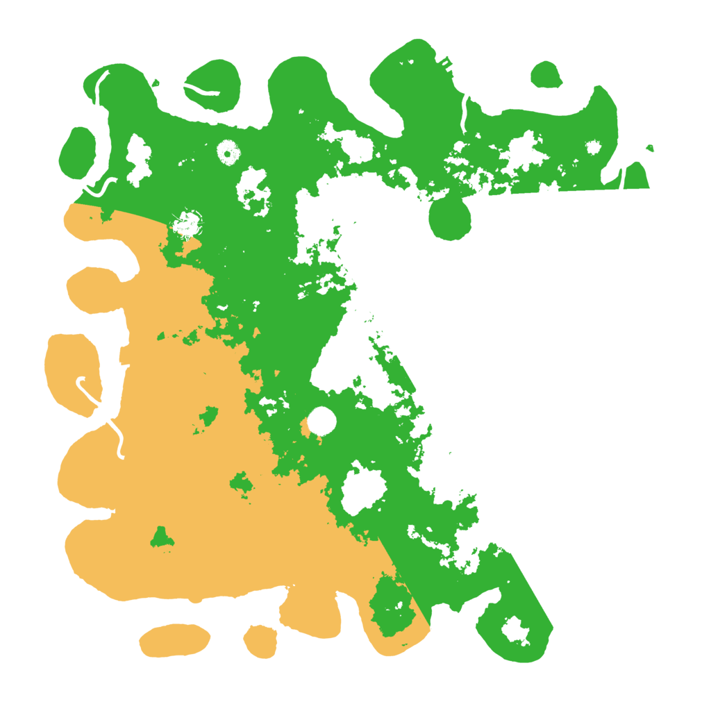 Biome Rust Map: Procedural Map, Size: 4500, Seed: 94814424