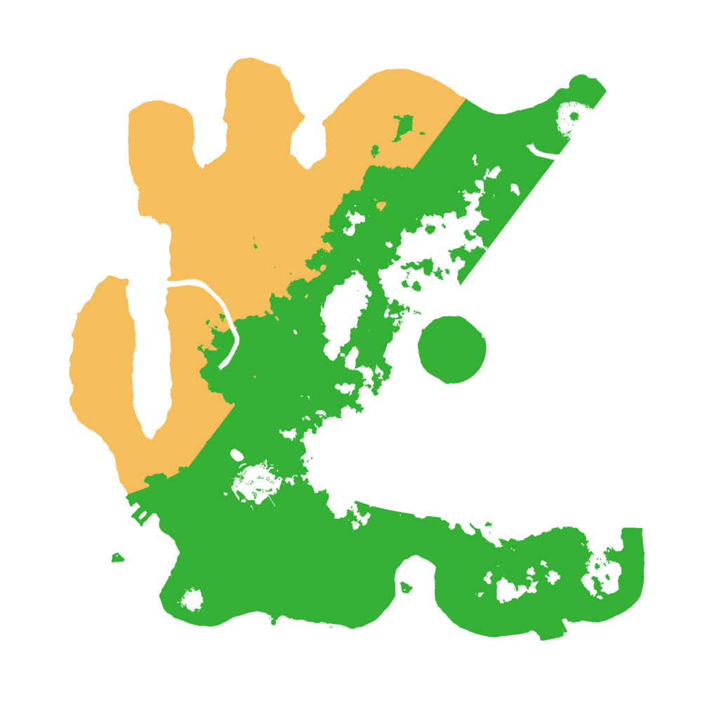 Biome Rust Map: Procedural Map, Size: 2990, Seed: 431285574