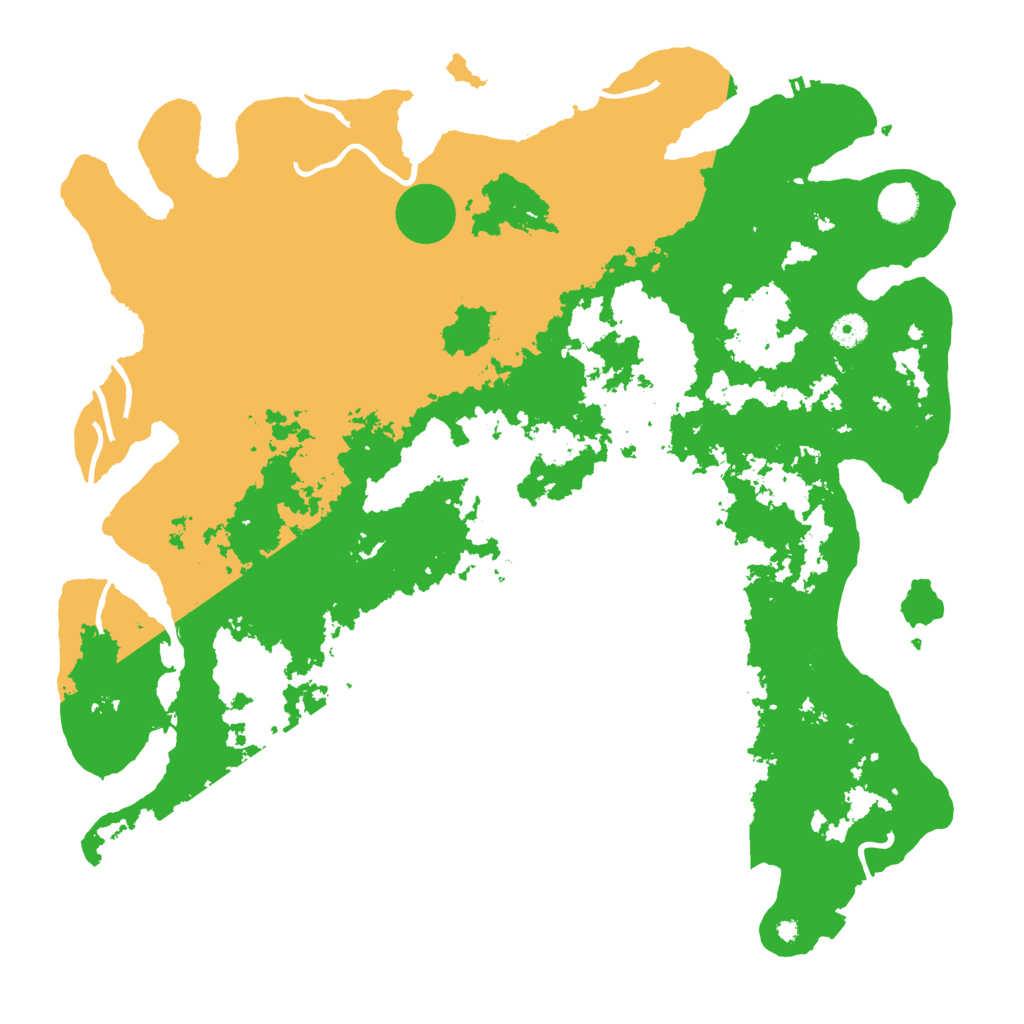 Biome Rust Map: Procedural Map, Size: 4500, Seed: 969791