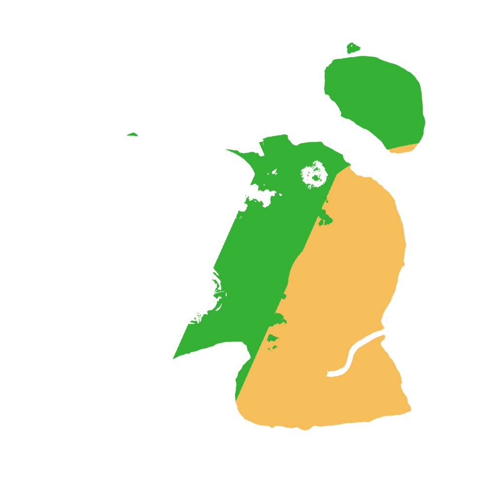 Biome Rust Map: Procedural Map, Size: 2000, Seed: 758703438