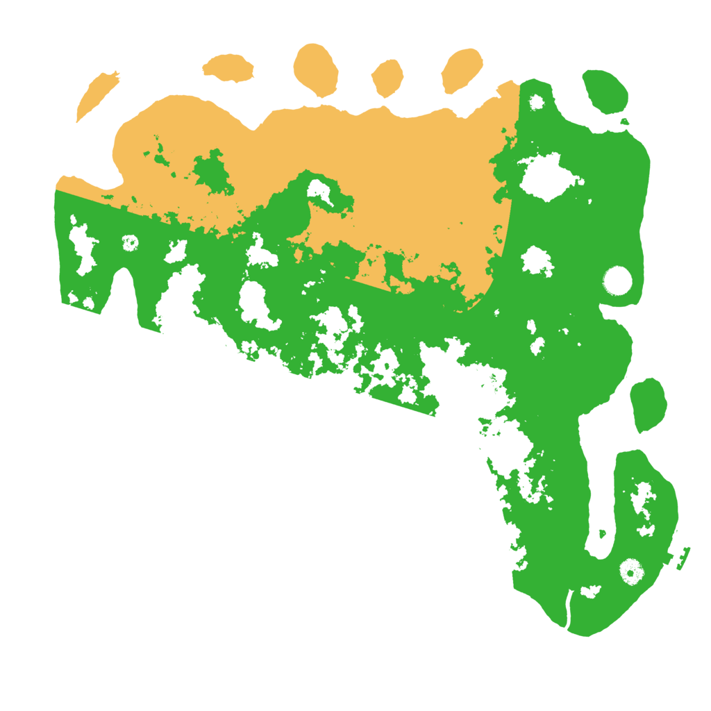 Biome Rust Map: Procedural Map, Size: 4350, Seed: 924227537