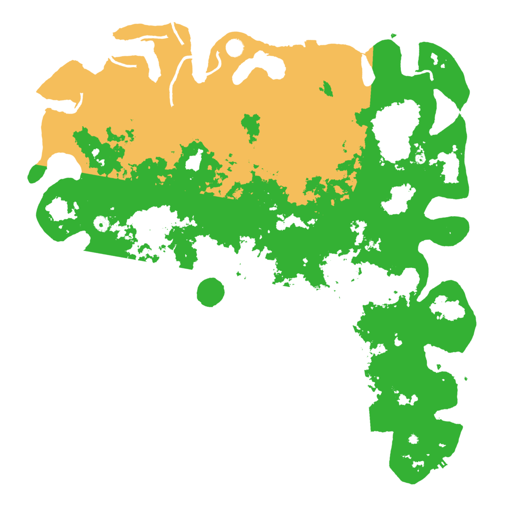Biome Rust Map: Procedural Map, Size: 5000, Seed: 987583877