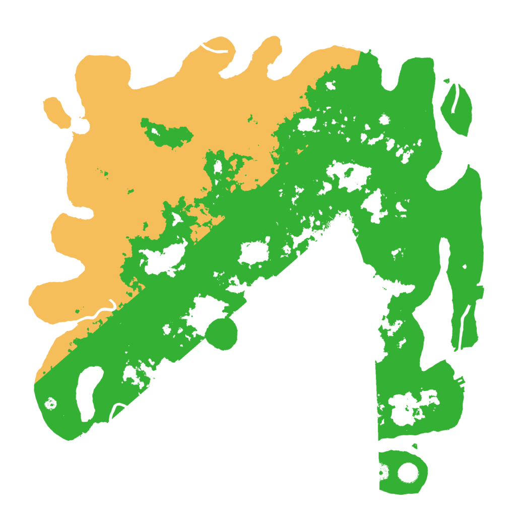 Biome Rust Map: Procedural Map, Size: 4500, Seed: 717074388