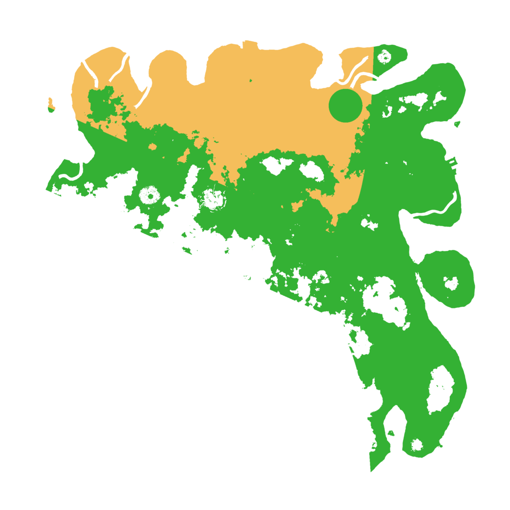 Biome Rust Map: Procedural Map, Size: 4000, Seed: 44180452