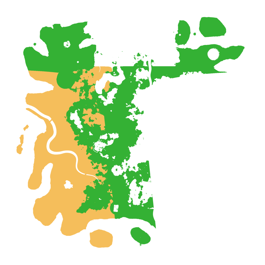 Biome Rust Map: Procedural Map, Size: 4000, Seed: 78711537
