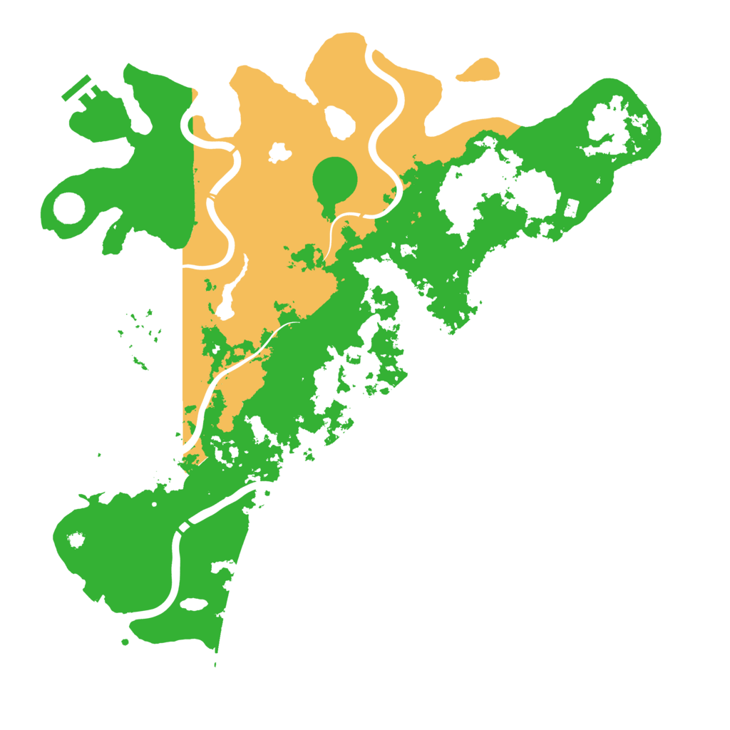 Biome Rust Map: Procedural Map, Size: 4300, Seed: 653