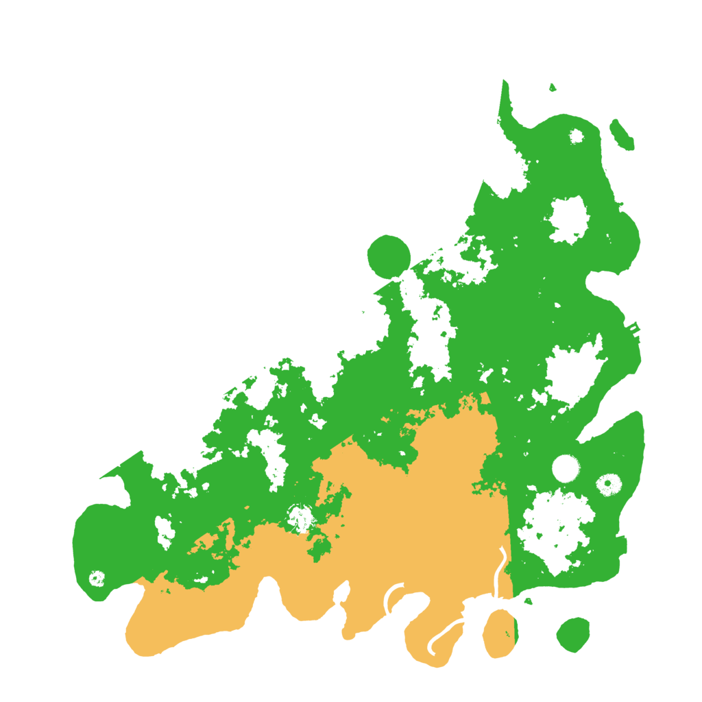 Biome Rust Map: Procedural Map, Size: 4500, Seed: 927282019